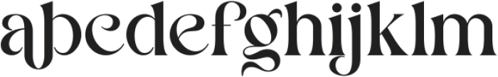 Denora otf (400) Font LOWERCASE