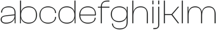 Denostill Extralight otf (200) Font LOWERCASE