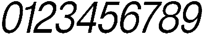Denova Condensed Italic otf (400) Font OTHER CHARS