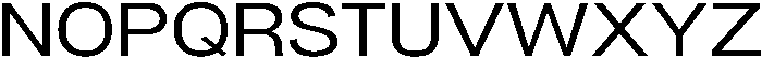 Denova Expanded otf (400) Font UPPERCASE