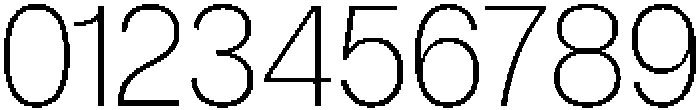 Denova Extra Light Semi Condenced otf (200) Font OTHER CHARS