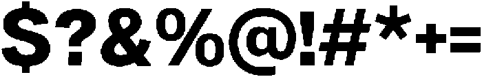 Denova Extra otf (400) Font OTHER CHARS
