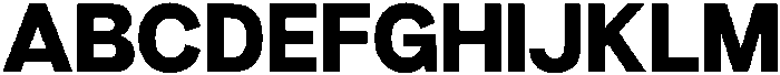 Denova Extra otf (400) Font UPPERCASE
