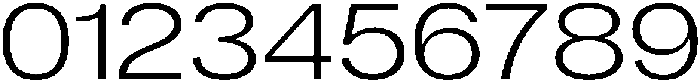 Denova Light Expanded otf (300) Font OTHER CHARS
