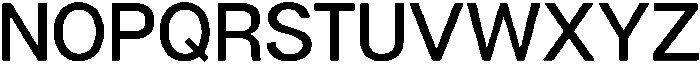 Denova Medium otf (500) Font UPPERCASE