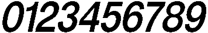 Denova Semi Bold Condensed Italic otf (600) Font OTHER CHARS