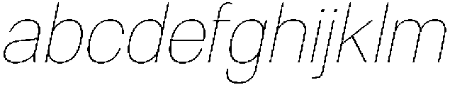 Denova Thin Italic otf (100) FONT