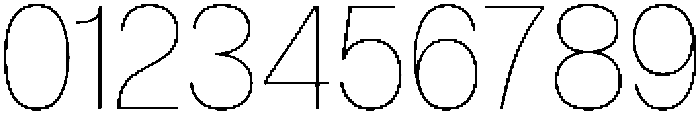 Denova Thin Semi Condenced otf (100) Font OTHER CHARS