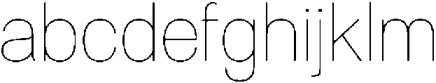Denova Thin otf (100) FONT