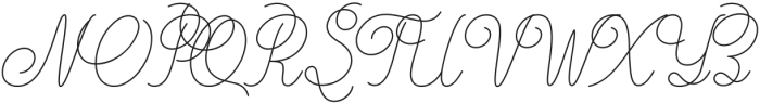 Dense Script 2 otf (400) Font UPPERCASE