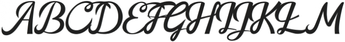 Dento Viola Script otf (400) Font UPPERCASE