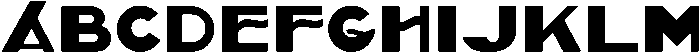 Denver Regular otf (400) Font UPPERCASE