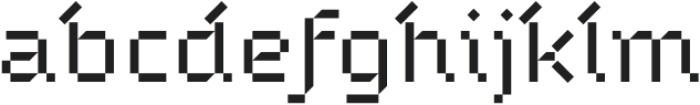 Depicto Mono otf (400) Font LOWERCASE