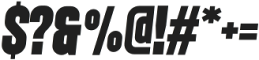 Depnoid Italic otf (400) Font OTHER CHARS