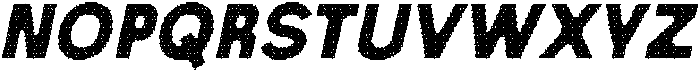 Derian Disco Italic otf (400) Font UPPERCASE