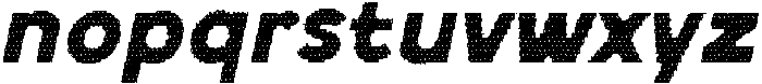 Derian Disco Italic otf (400) Font LOWERCASE