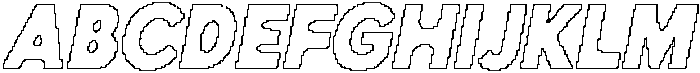 Derian Pixel Outline otf (400) Font