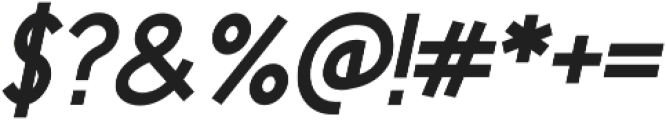 Derky Italic otf (400) Font OTHER CHARS