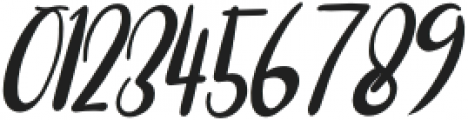 Derlinata Space Italic otf (400) Font OTHER CHARS