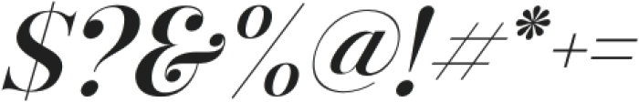 DeromaSlab-Italic otf (400) Font OTHER CHARS