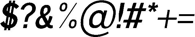 Deron otf (700) Font OTHER CHARS