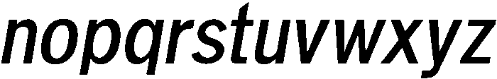 Deron otf (700) Font LOWERCASE