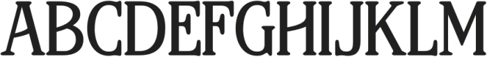 Desavers Regular otf (400) Font UPPERCASE