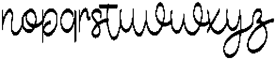 Desember Regular otf (400) Font LOWERCASE