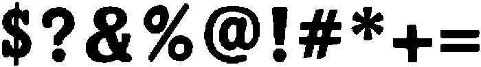 Desert Dusty otf (400) Font OTHER CHARS