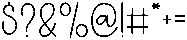 Design Instruct Regular otf (400) Font OTHER CHARS