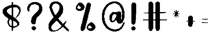 Design Regular otf (400) Font OTHER CHARS