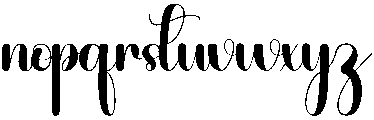 Design Regular otf (400) Font LOWERCASE