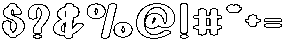 Design Thinking Regular otf (100) Font OTHER CHARS