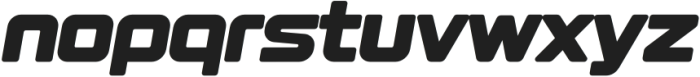Designer Bold otf (700) Font LOWERCASE