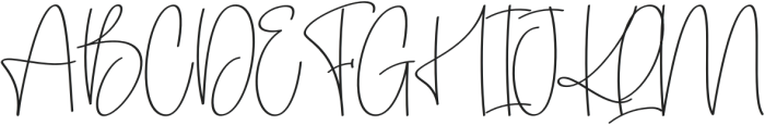 Designer Calligraph Regular otf (400) Font UPPERCASE
