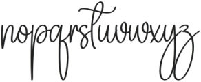 Designer Calligraph Regular otf (400) Font LOWERCASE