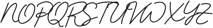 Designer Signature Regular otf (400) Font UPPERCASE