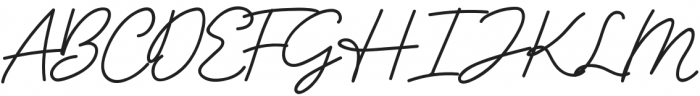 Designer Signature otf (400) Font UPPERCASE