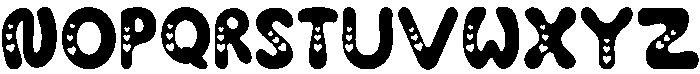 Desire Regular otf (400) Font UPPERCASE