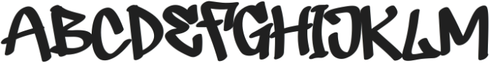 Desire Strange Regular ttf (400) Font UPPERCASE