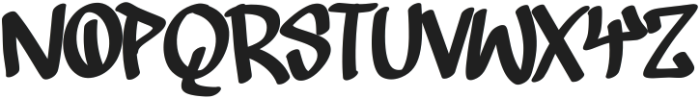 Desire Strange Regular ttf (400) Font UPPERCASE
