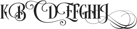 Desire Uppercase 1 otf (400) Font OTHER CHARS