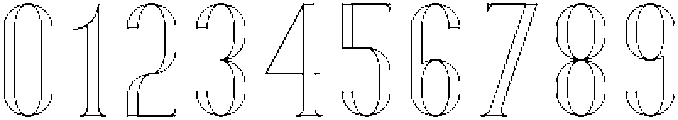 Desislava Outline otf (400) Font OTHER CHARS