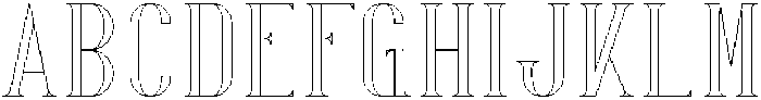 Desislava Outline otf (400) FONT