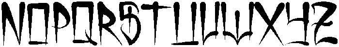 Desperado Regular otf (400) Font UPPERCASE