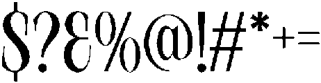 Desqire Regular otf (400) Font OTHER CHARS
