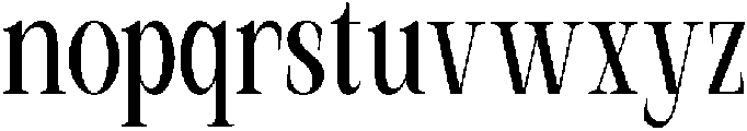 Desqire Regular otf (400) Font LOWERCASE