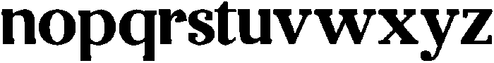 Desrige otf (400) Font LOWERCASE