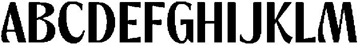 Dessertfolk Regular ttf (400) Font UPPERCASE