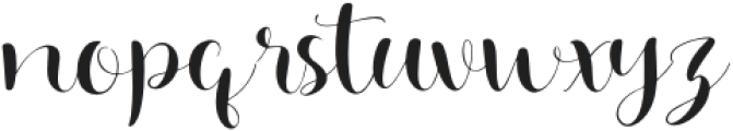 Destincha otf (400) Font LOWERCASE